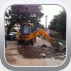First we had to tear up the old roads that had failed