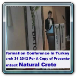 Natural Crete | Installation in Mugla/Turkey 2012